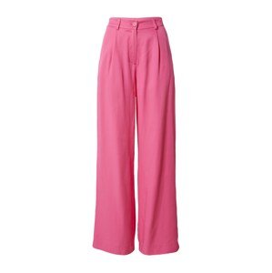 Monki Kalhoty se sklady v pase pink