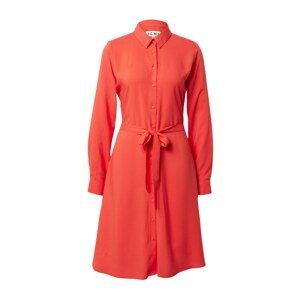 ICHI Košilové šaty 'Main' oranžově červená