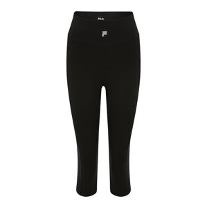 FILA Sportovní kalhoty 'ROMANIA' černá / bílá
