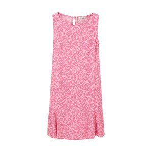 TOM TAILOR Letní šaty růžová / světle růžová