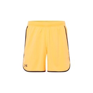 UNDER ARMOUR Sportovní kalhoty oranžová / černá
