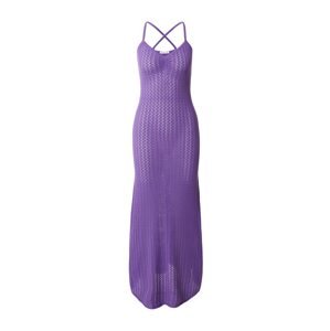 Designers Remix Úpletové šaty 'Taliana' tmavě fialová