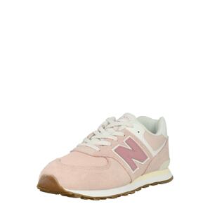 new balance Sportovní boty pink / růžová / bílá