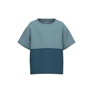 NAME IT Tričko 'JERRIE' marine modrá / kouřově modrá