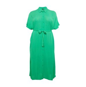 Vero Moda Curve Košilové šaty 'MENNY'  zelená