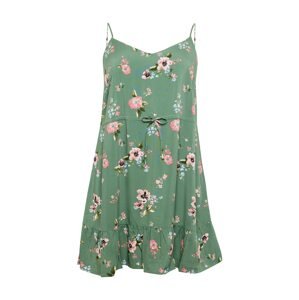 Vero Moda Curve Letní šaty 'EASY' světlemodrá / olivová / tmavě zelená / starorůžová