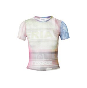 EDITED Tričko 'Hauke' modrá / pastelově zelená / pink / růžová