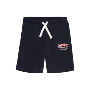 Jack & Jones Junior Kalhoty 'ANDY' námořnická modř / červená / bílá