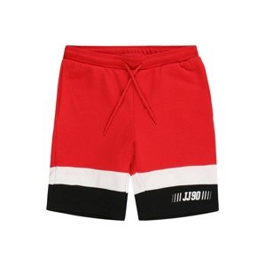 Jack & Jones Junior Kalhoty 'MATEO' červená / černá / bílá