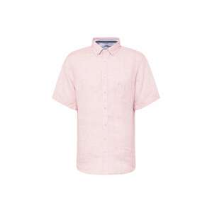 FYNCH-HATTON Košile kouřově modrá / růžová