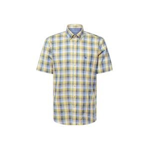 FYNCH-HATTON Košile námořnická modř / kouřově modrá / žlutá