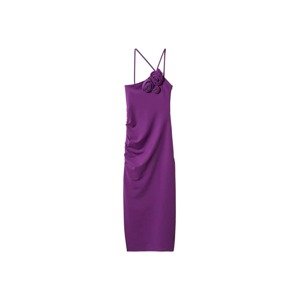 MANGO Koktejlové šaty 'Lindsay' fialová