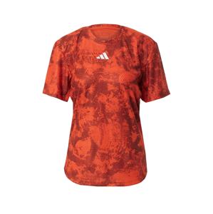ADIDAS PERFORMANCE Funkční tričko 'PARIS' červená / vínově červená / bílá