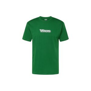 VANS Tričko zelená / pastelově zelená / černá / bílá