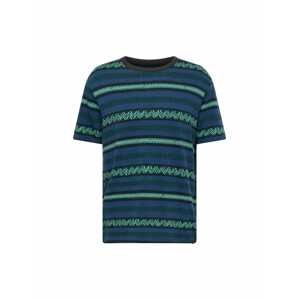 BILLABONG Funkční tričko 'HALFRACK' námořnická modř / noční modrá / zelená / světle zelená