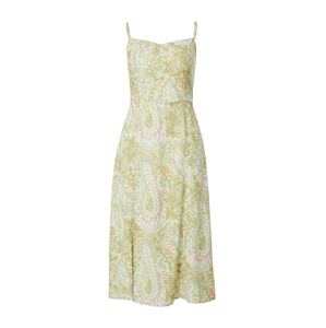 Hailys Letní šaty světlemodrá / zelená / růžová / bílá