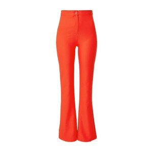 Trendyol Kalhoty oranžově červená