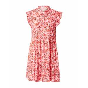 Hailys Košilové šaty 'Elisa' pink / červená / offwhite