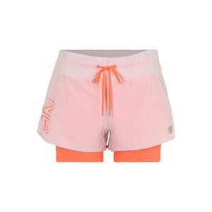 new balance Sportovní kalhoty  oranžová / světle růžová