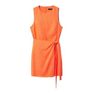 MANGO Letní šaty 'Gum' jasně oranžová