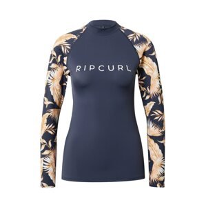 RIP CURL Funkční tričko krémová / písková / námořnická modř