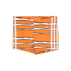 ADIDAS PERFORMANCE Sportovní plavky 'DY NE S BOXER' oranžová / černá / bílá
