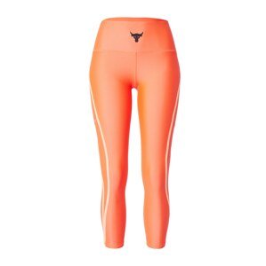 UNDER ARMOUR Sportovní kalhoty 'Rock' broskvová / oranžově červená / černá