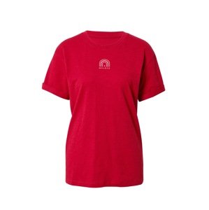 Maloja Funkční tričko 'Backenstein' růžová / červená / bílá
