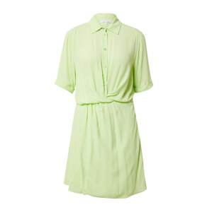PATRIZIA PEPE Košilové šaty 'ABITO' světle zelená