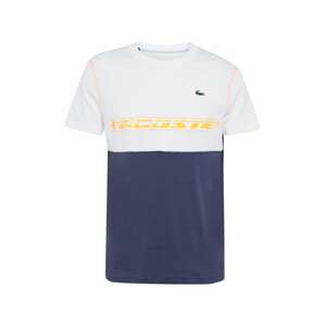 Lacoste Sport Funkční tričko námořnická modř / jasně oranžová / bílá