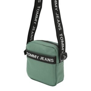 Tommy Jeans Taška přes rameno zelená / černá / bílá