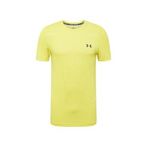 UNDER ARMOUR Funkční tričko žlutá / šedá
