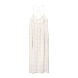 Pull&Bear Letní šaty písková / bílá