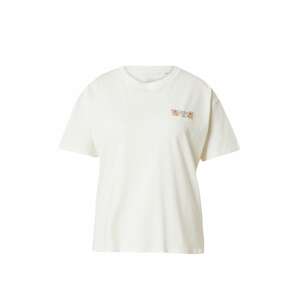RIP CURL Funkční tričko 'HULA SURFER' slonová kost / pastelově žlutá / pastelově oranžová / černá