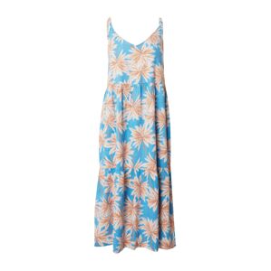 ROXY Letní šaty modrá / karamelová / bílá