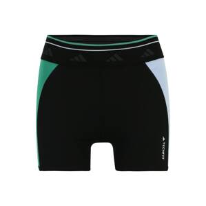 ADIDAS PERFORMANCE Sportovní kalhoty světlemodrá / světle zelená / černá