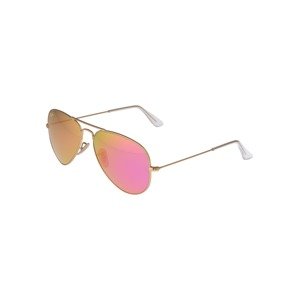 Ray-Ban Sluneční brýle 'Aviator'  zlatá / pink / oranžová