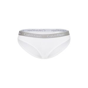 Calvin Klein Underwear Kalhotky stříbrně šedá / bílá