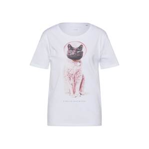 EINSTEIN & NEWTON Tričko 'Astro Cat'  šedá / starorůžová / bílá