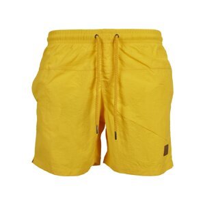 Urban Classics Plavecké šortky žlutá