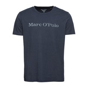 Marc O'Polo Tričko  tmavě modrá / bílá