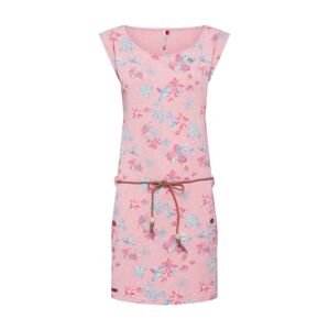 Ragwear Letní šaty 'Tag Flowers'  mix barev / růžová