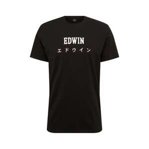 EDWIN Tričko 'Edwin Japan TS'  černá