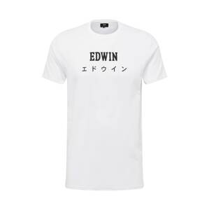 EDWIN Tričko 'Edwin Japan TS'  bílá