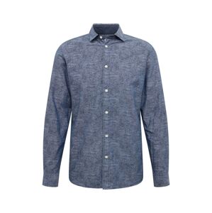 SELECTED HOMME Společenská košile  tmavě modrá / šedá