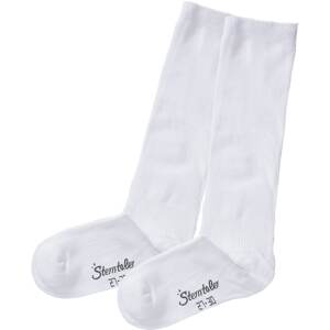 STERNTALER Ponožky  černá / bílá