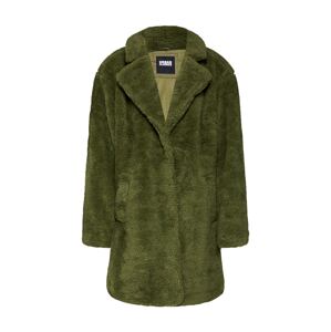 Urban Classics Curvy Zimní kabát 'Sherpa'  olivová