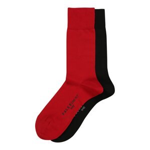 FALKE Ponožky 'Cool 24/7 2-Pack'  červená / černá