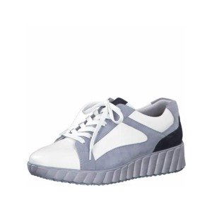 Tamaris Pure Relax Sneaker  šedá / námořnická modř / bílá