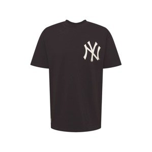 NEW ERA Tričko 'MLB New York Yankees'  černá / bílá